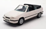 Gama 1:43 diecast Opel Kadette GSi Cabrio in white, open top, black interior