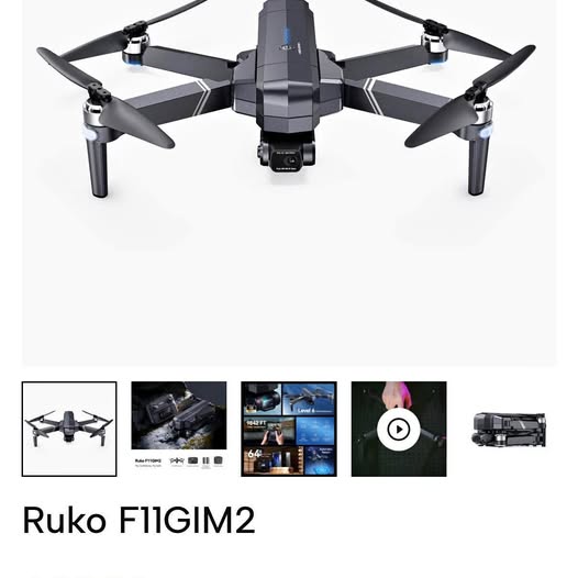 Ruko F11GIM2 quadcopter drone with four propeller arms and front camera