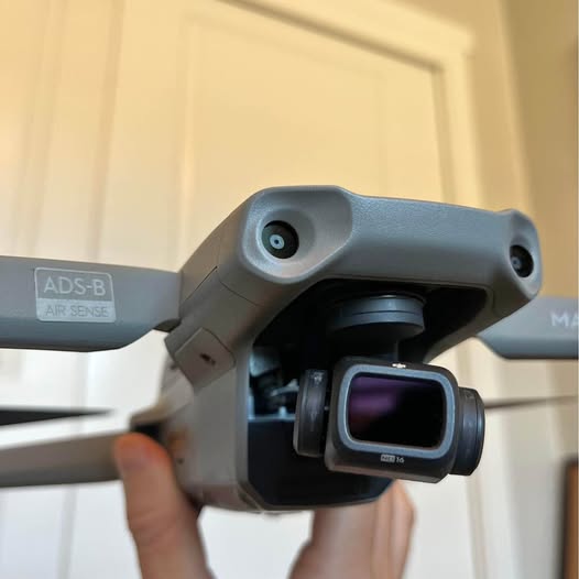 DJI Mavic Air 2 drone with front gimbal camera and forward obstacle sensors