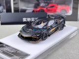 CR HKM 1:64 Black Mansory F9xx Hard Top Racing Sports Model Diecast Metal Car Parts