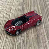 Red '17 Pagani Huayre Roadster DTW86 Hot Wheels Toy Diecast Car Parts