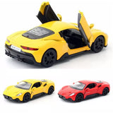 1:36 Maserati MC20 Model Car Diecast Alloy Zinc Toy Cars Metal Vehicle Boys Toys Toy