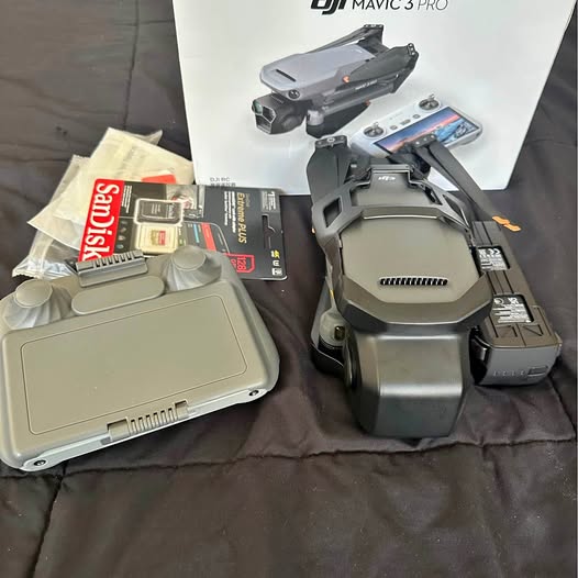 DJI Mavic 3 Pro drone with controller and case