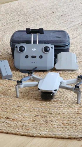 DJI Mini 2 drone with remote controller and carrying case
