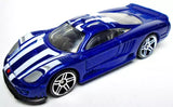 2001 HOT WHEELS SALEEN S7 BLUE 1:64 DIECAST 2 7/8