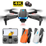 E99 PRO K3 Portable Foldable Mini Drone 4k Daul Camera RC Helicopter Remote Control Toys for Adults Kids Quadcopter Drones Drone