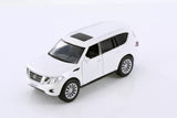 Nissan Patrol Y62, White - Tayumo TM15213W - 1/36 scale Diecast Model Toy Car Toy