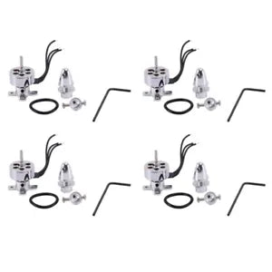 Brushless out runner motor accessory kit with wires, screws, and hex keys