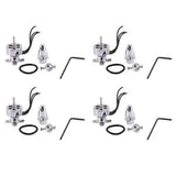 Brushless out runner motor accessory kit with wires, screws, and hex keys