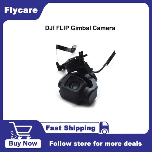 DJI FLIP replacement gimbal camera with lens, black
