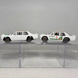 Zyll D94 & Zee Toys D94 Fiat Abarth 1:64 Diecast White Parts