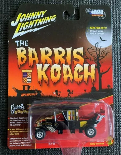 1:64 diecast toy car in blister pack, red truck cab