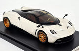 GTAuto 1/43 - Pagani Huayra Pearl White Supercar Diecast Scale Model Car Parts