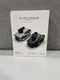 R/C quadcopter drone retail box with two pictured drones