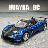New 1/18 Pagani Huayra BC Racing Sports Car Metal Alloy Diecast Model Gift Toy Parts