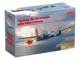 1/48 plastic model kit box for JD-1D Invader with KDA-1 drone, illustrated aircraft