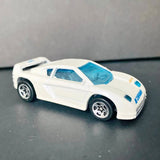 Vintage Hot Wheels White Zender Fact 4 Diecast Collectible Car Ships to you