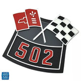 Chevrolet Diecast Metal Air Cleaner Emblem - 502 (For: Chevrolet) Parts
