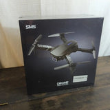 SMS drone retail box with drone illustration