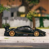 New Tarmac Works TW 1:64 Scale Pagani Zonda R Black Diecast Car Model Vehicles Parts