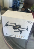 EXO Blackhawk drone box with printed quadcopter image