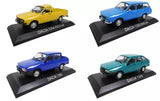 Lot of 4 DACIA 1/43 Diecast Model Car LBA20 Miniature Cars Parts