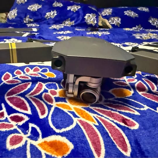 DJI Mavic Pro drone with front camera gimbal and lens