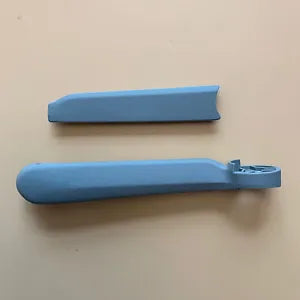 Blue drone arm shell motor housing replacement part, two-piece set