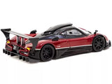 2023 Pagani Zonda R Rosso Dubai Red Metallic 1/64 Diecast Model Tarmac Works Parts