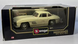Burago Mercedes Benz 300 SL 1954 cod. 3013 1/18 Diecast With Plastic Parts Parts