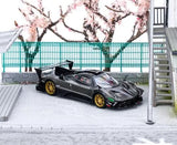 GB CM 1:64 Zonda Carbon Super Racing Sports Model Diecast Collect Car Parts