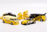 GB MS 1:64 VW T1 Van Camper Trailer RWB Beetle Sports Model Diecast Collect Car Toy