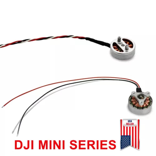 Drone arm motor and flex cable replacement with red/black wires and circular connector