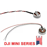 Drone arm motor and flex cable replacement with red/black wires and circular connector