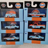 Diecast M2 Gulf gas and oil 6 car set Hot Wheels also if interested in others Vidor TX