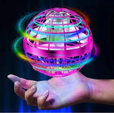 Flying Ball Toys Mini Drone Galaxy 360? RGB Light Magic Hover Toy Xmas Gift Drone