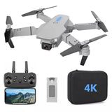 Drone Camera 4K Foldable Wifi Quadcopter-Drone Dual Camera-Drone 120 Angle Drone Drone