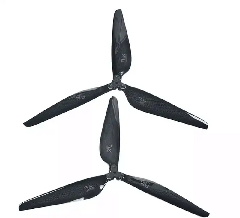 New Design RJX Carbon Fiber 3 BLADE Propeller 28x9.2inch 3K Carbon Fiber Folding Propeller Set CW/CCW RC Big Industrial Drone Ag Drone
