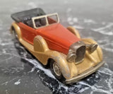 Vintage Matchbox Diecast Car Yesteryear Y-11 1938 Lagonda Drophead Coupe 1972 Parts