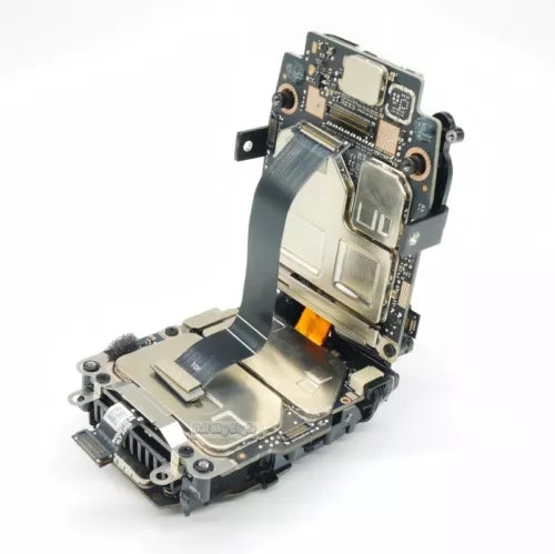 DJI FPV drone main core circuit board with IMU module and fan assembly