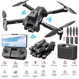S151 Brushless Motor Drone 8K HD Triple Camera Obstacle Avoidance RC Quadcopter Drone