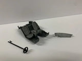 Racing bucket seat and console dash parts set for 1/24 diecast model