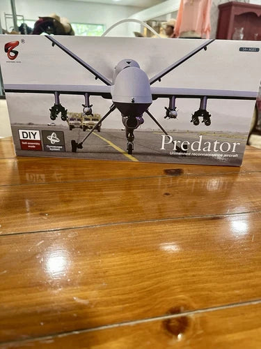 Predator 2.4G remote control airplane drone box with glider wings and controller