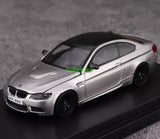 GB MA 1:64 Silver M3 E92 Coupe Sports Model Diecast Collect Car Toy