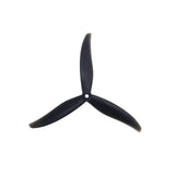 GEMFAN 7037-3 7-inch propeller blade set, three dark blades with hub