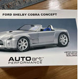 Ford Shelby Cobra Concept 1/18 diecast model car in sealed retail box