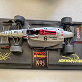 1995 Texaco Havoline race car diecast, white with red details and #6