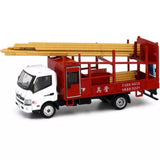 1:76 Scale Model Tiny City Diecast Hino 300 Bamboo Scaffolding Lorry - OO Gauge Parts