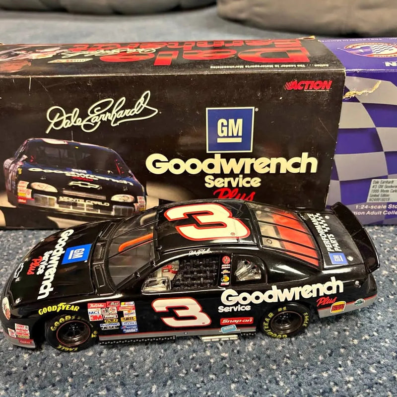 NASCAR diecast Chevrolet with #3 Goodwrench Service 24 livery