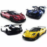 2016 Pagani Huayra BC 1:38 Scale Diecast Replica Model by Kinsmart (SET OF 4) Parts